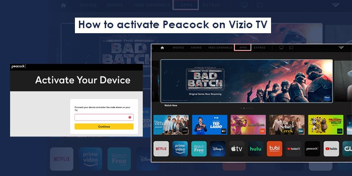 Activating Peacocktv.com TV/vizio In Minutes